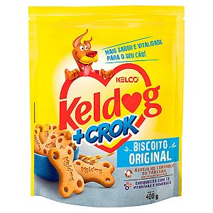 Biscoito Keldog +Crok Original 400g