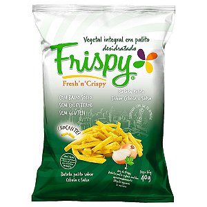 Chips de batata cebola e salsa palito Frispy integral 40g