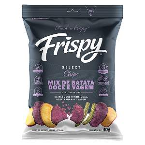 Chips mix de vegetais original 02 pacote Frispy 40g