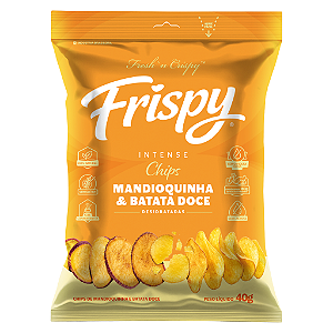 Chips de batata doce com mandioquinha pacote Frispy 40g