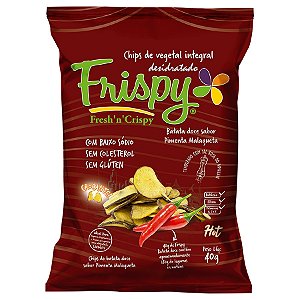 Chips de batata doce pimenta malagueta Frispy 40g