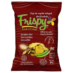 Chips de batata doce pimenta mexicana Frispy 40g