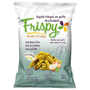 Chips de batata doce cebola e salsa palito Frispy integral 40g