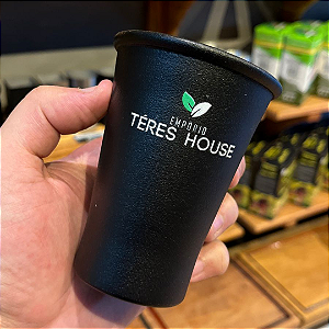 Copo de Alumínio Black - Téres House