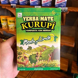 Erva Mate Kurupí Composta Menta Y Limon 500g - Tereré - Teres House