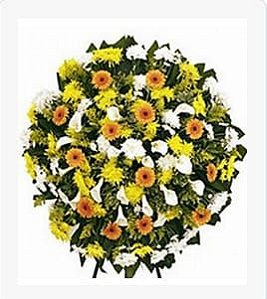 Coroa de Flores Grande Cemitério da Paz BR-02