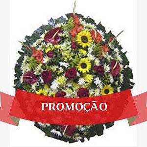 Coroa de Flores Grande Cemitérios do Brasil