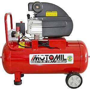 Motocompressor Motomil MAM 8.7/50 - 8,7pcm 50L 120psi - 220V (37896.2)