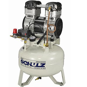 Compressor Odonto Schulz CSD 9/30 - 9pcm 30L 120psi - 220V - Isento de Oleo (915.0365-0)