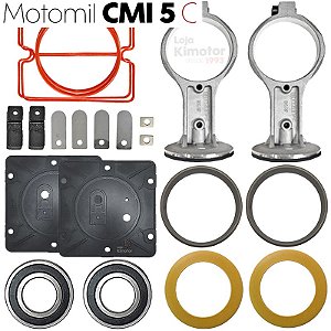 Kit Reparo do Compressor Motomil CMI 5 AD / Chiaperini MC 5 BPO - C