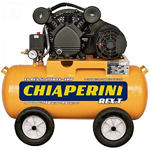 Compressor Chiaperini REX.T 10/50 - 10pcm 2HP 50L 140psi - Monofasico