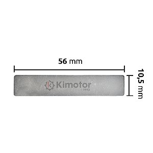 Palheta Compressor Motomil CMV 10 / Chiaperini 6 MPI / TOP 10 e 15 - 10,5 x 56mm (6083 - 11682.9)
