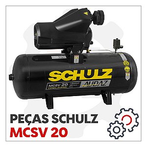Vista Explodida Schulz Audaz MCSV 20 - Peças