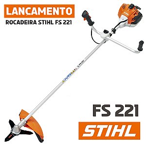 Rocadeira Stihl FS 221 - LANÇAMENTO