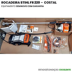 Rocadeira Stihl FR 220 (Costal) - Trimcut - Seminova (4119-200-0090)