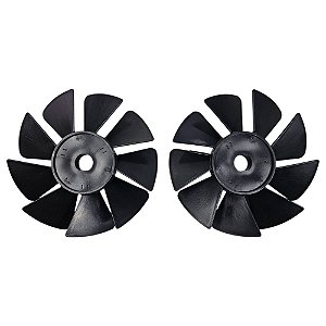 Ventoinha Ventilador Compressor Schulz CSD 5 - V1 e V3 - Kit 2un. (028.0586-0/AT)
