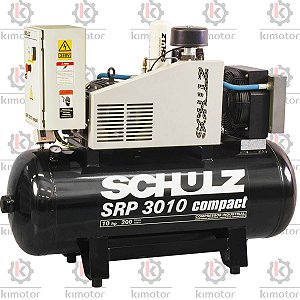 Compressor Parafuso Rotativo Schulz SRP 3010 Compact II - 10HP