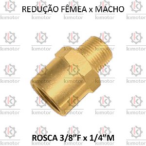 Redução Roscada - 3/8 F x 1/4 M NPT - (722503)
