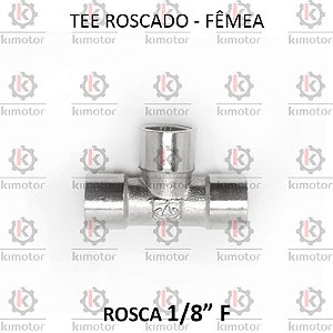 TEE Roscado - 1/8F BSP (721101)