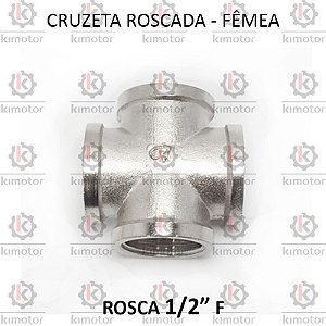 Cruzeta Roscada - 1/2F BSP (721304)