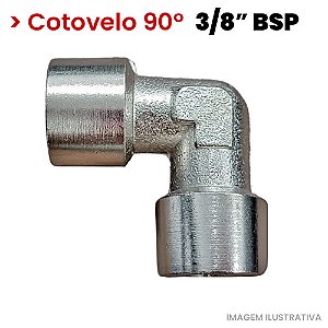 Cotovelo Rosca Femea - 3/8F BSP (721214)