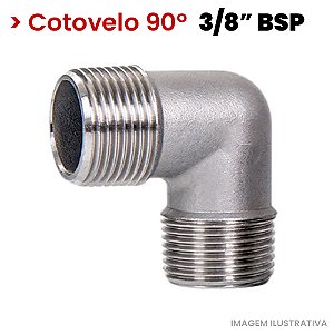 Cotovelo Rosca Macho - 3/8M BSP (721203)
