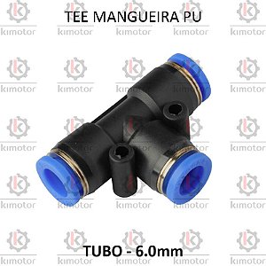 TEE PU - 6mm (728211)