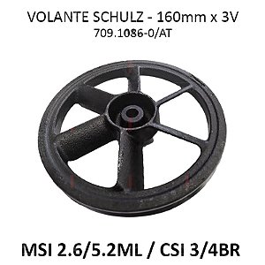 Volante Schulz 160mm x 3V - MSI 2.6/5.2ML / CSI 3/4BR (709.1086-0/AT)