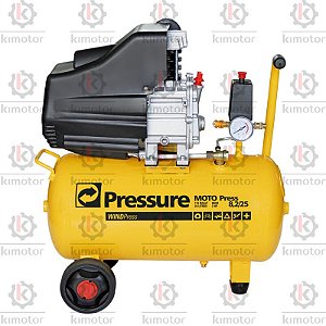 Motocompressor Pressure Wind 8.2/24 - 8,2pcm 24L 120psi - 220V