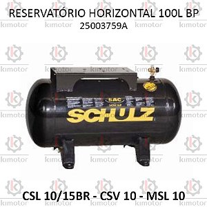 Reservatório Horizontal Schulz - 100L BP (CSL10/15BR / CSV 10)