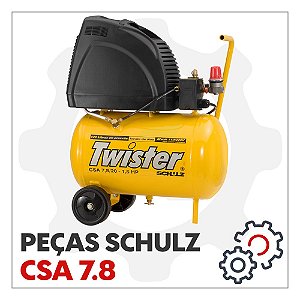 Vista Explodida Schulz Twister CSA 7.8 - Peças