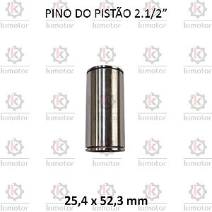Pino do Pistão de 2.1/2 Pol - 25,4 x 52,3 mm (830.0991-0)