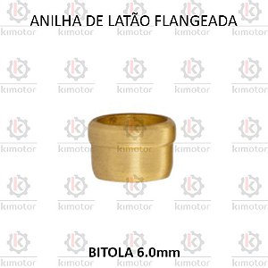Anilha Latao com Borda - 06mm (2101/6MM)