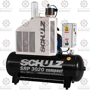 Compressor Parafuso Rotativo Schulz SRP 3020 Compact - 20HP