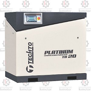 Compressor Parafuso Rotativo Techto Platinum TB 20 - 20HP