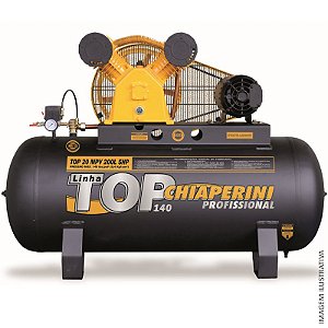 Compressor Chiaperini TOP 20/200 MPV - 20pcm 5HP 200L 140psi - Trifasico