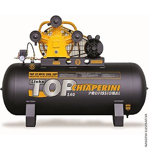 Compressor Chiaperini TOP 15/200 MP3V - 15pcm 2HP 200L 140psi - Monofasico