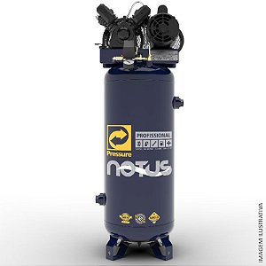 Compressor Pressure Notus 10/100 Vertical - 10pcm 2HP 100L 140psi - Monofasico