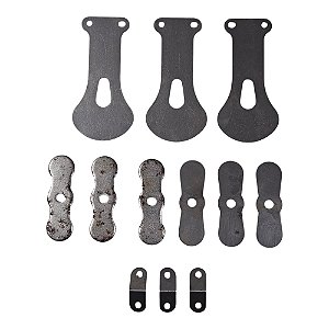 Kit de Palhetas Motomil CMW 15 (Mod 2) - 1 Furo