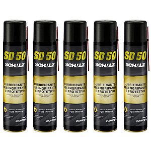Kit 5un - Desengripante Schulz Spray 300mL - SD50 (010.0024-0)