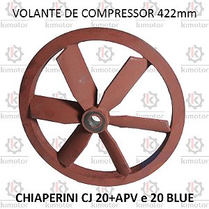 Volante Chiaperini 422mm x 1A - CJ 20+APV / 20 BLUE
