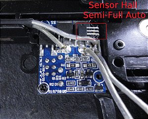 SENSOR HALL - Gatilho Eletrônico Ares