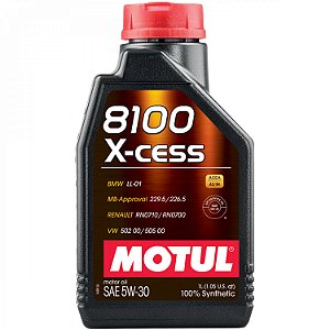 Óleo Lubrificante Motul 8100 X-Cess 5W30 API SN - Sintético