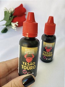 Energético Masculino Tesão de Touro Klab 20ml