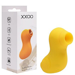 Vibrador Recarregável Pulsação Pato Green Baby Sexy Import