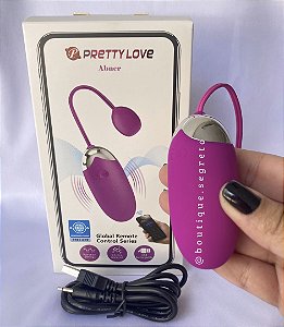 Vibrador Abner Bullet Por Aplicativo Via Bluettoth Pretty Love 15 Modos de Vibração