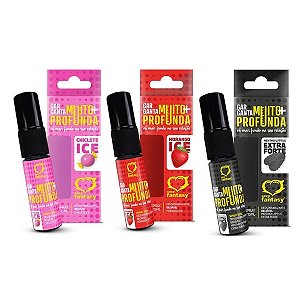 Dessenssibilizante de Garganta Muito Mais Profunda Beijável Sexy Fantasy 15ml