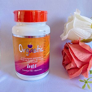 Suplemento Vitamínico Feminino Orgastic Intt 60 Cápsulas