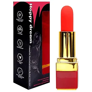 Vibrador Batom Recarregável