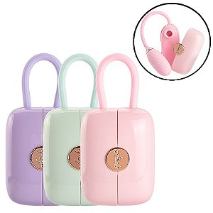 Vibrador Bullet com Pulsação em Formato de Bolsa - SI